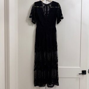 Lace Black Dress